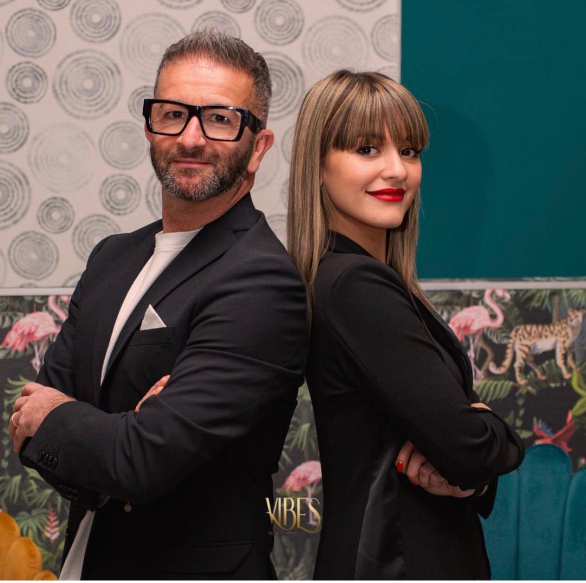 Andrew e Samira — Vibes Salon